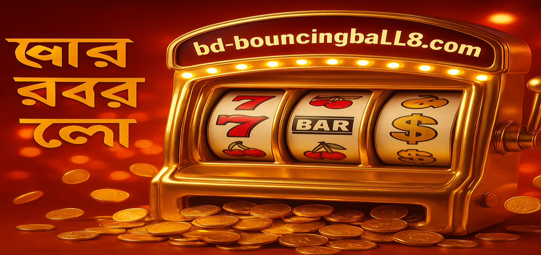 BouncingbaLL8 গেমিং প্ল্যাটফর্ম বাংলাদেশ প্রোমো ব্যানার